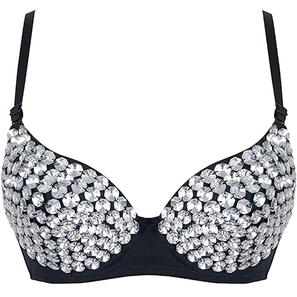 Sexy Fashion Sparkle Push Up Bra